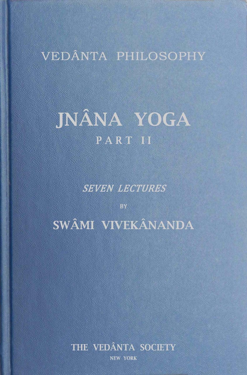 Jnâna Yoga, Part II — book cover
